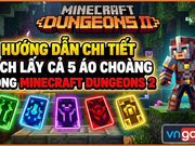 Minecraft Dungeons 2: Hướng Dẫn Lấy Cả 5 Áo Choàng (Cape)