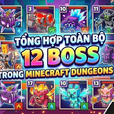 Minecraft Dungeons 2: Toàn Bộ 12 Boss Đã Xác Nhận Và Cách Chiến Đấu