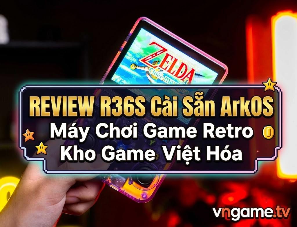Review R36S Cài Sẵn ArkOS – Máy Chơi Game Cầm Tay Retro Kho Game Việt Hóa: Có Đáng Mua?