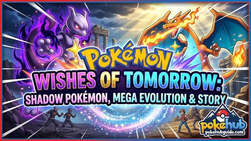 Pokémon Wishes of Tomorrow: Pokémon Bóng Tối, Tiến Hóa Mega & Câu Chuyện