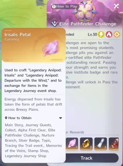 Aniimo: Toàn Bộ Nguồn Cánh Hoa Irisalis Miễn Phí Trong Legendary Journey