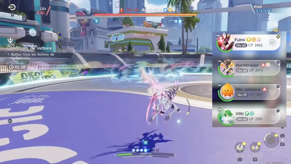 Đội hình endgame Aniimo: Fire, Lightning, Grass, Dark và nên đầu tư vào đâu