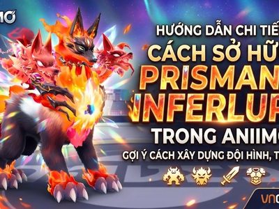 Prismana Inferlupa trong Aniimo: cách có được, cách xây dựng tốt nhất, đội hình và cả 12 dạng lấp lánh