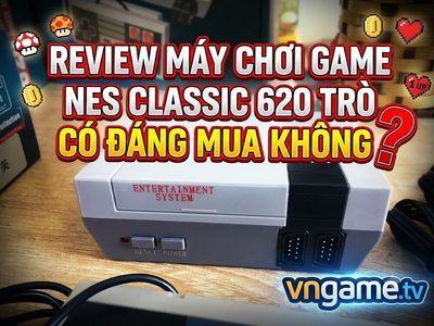 Review Máy Chơi Game NES Classic 620 Trò: Có Đáng Mua Không?